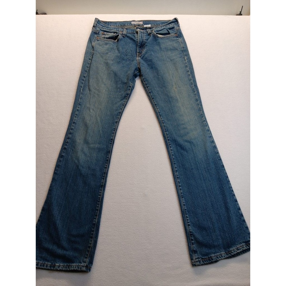 Levi's 515 Bootcut Jeans Women's Size 10 Long Medium Wash Stretch Denim Flare